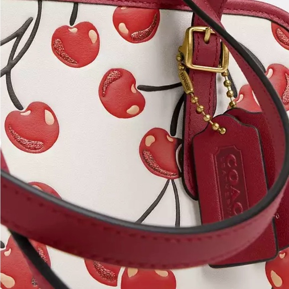 SOLD on FB- Cherry Print Women's Bag - Picture 5 of 5